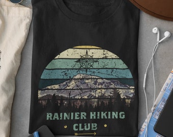 Rainier Hiking Club Shirt, Mount Rainier National Park T-Shirt