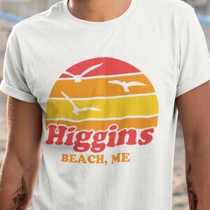 Higgins Beach Maine Shirt | Higgins Beach T-Shirt | Retro Beach Shirt