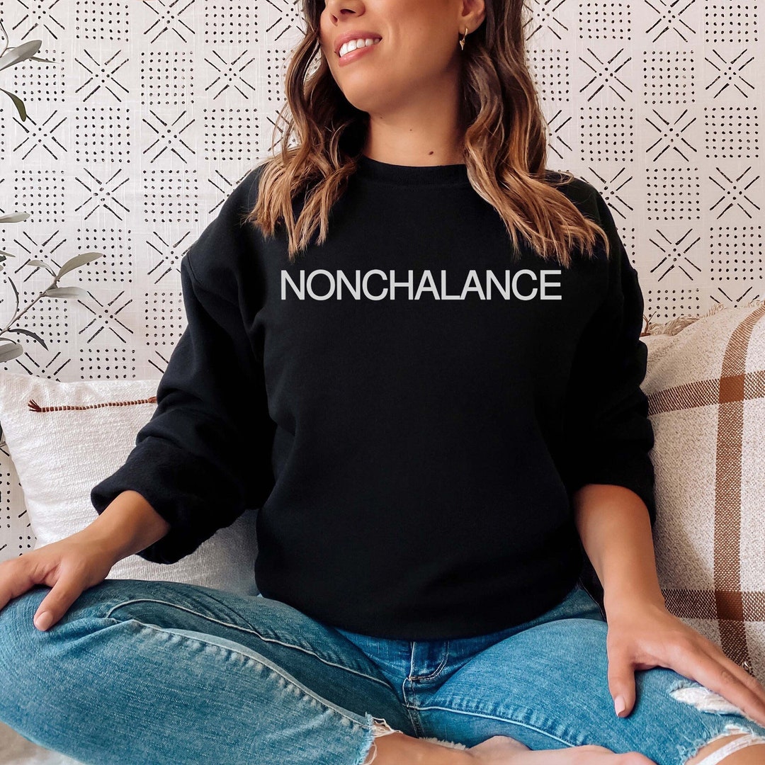 Nonchalance Sweatshirt David Rose S Creek Sweatshirt - Etsy