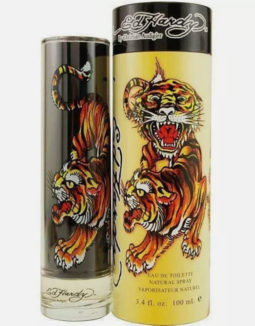 Ed Hardy Tiger for Men Cologne 3.4 Oz Etsy
