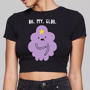 Womans Shirt • Womans Gift • Graphic Shirt • Printed Shirt • Cartoon Shirt • Lumpy Space Princess Crop Top • Cropped Cami • Summer Outfit