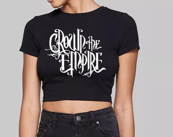 Crown The Empire Crop Top • Wild Fable Graphic Tee