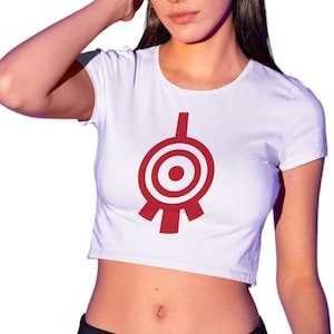 Code Lyoko X.A.N.A Crop Top • Nostalgic Graphic Tee