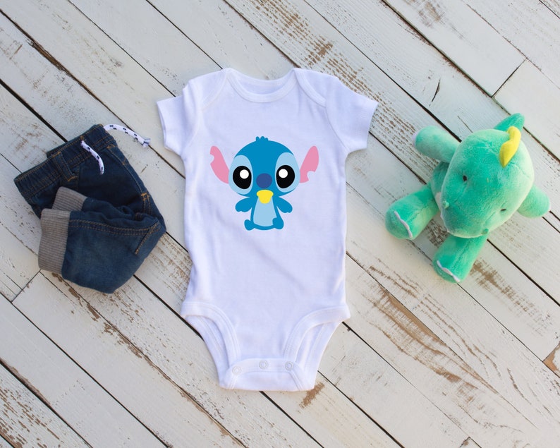 Personalized Baby Gift \u2022 Baby Shower Gift \u2022 Baby Clothing \u2022 Newborn \u2022 Baby Bodysuit \u2022 Baby Onesie \u2022 Cute Baby Gift \u2022 Baby Stitch