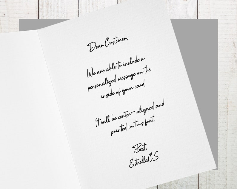 One Year Anniversary Card, First Anniversary Card, Custom Anniversary Card, First Wedding Anniversary, 1st Anniversary Card, 1st Anniversary image 2