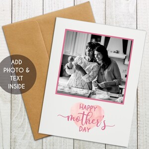Personalized Card for Mom, Custom Mother's Day Card, Custom Photo Card, Gift for Mom, Gift For Grandma, Custom Card, Personalized Mom Gift