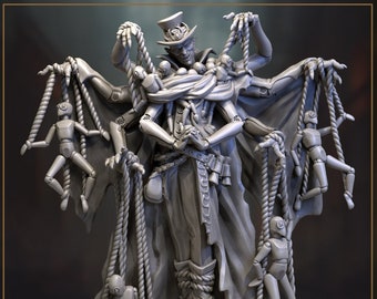 Puppet Show | Great Grimoire | 3D print | Ready to paint