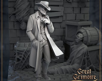 Detective | Great Grimoire | 3D print | Ready to paint