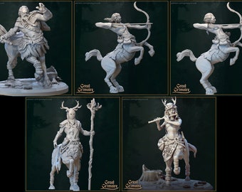 The Tribe of Centaurs | 3D print | Ready to paint