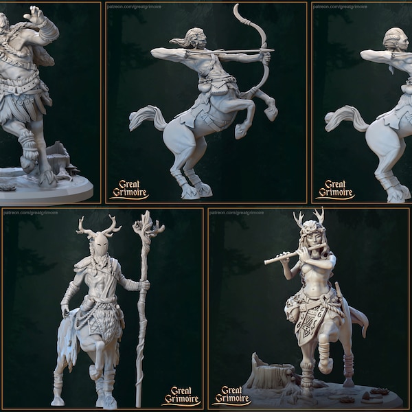 The Tribe of Centaurs | 3D print | Ready to paint