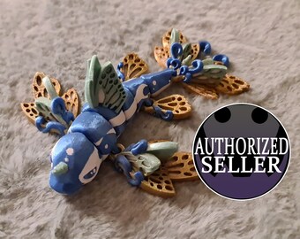 Flutterfin / Delfín articulado / Cinderwing3D / Sin pintar/Pintado