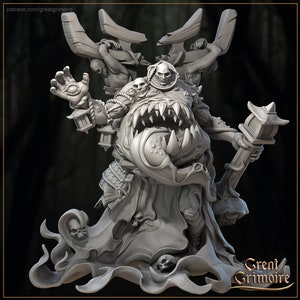 Shrine Keeper | Great Grimoire | 3D print | Ready to paint
