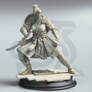 Yushin – Serpentfolk Vyanari Assassin | DM Stash | 3D print | Ready to paint