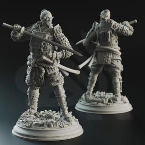 Saburo Ryu – The Lone Dragon | DM Stash | 3D print | Ready to paint