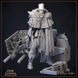 羽根の商人 | 偉大なグリモア | 3D プリント | ペイント準備完了