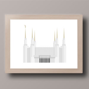 Washington DC LDS Temple Digital Print Download | LDS Artwork