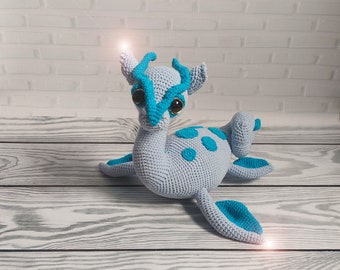 Dragon, water dragon, dragon plush