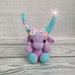 Baphomet, plush baphomet, gothic, crochet baphomet, pentagram
