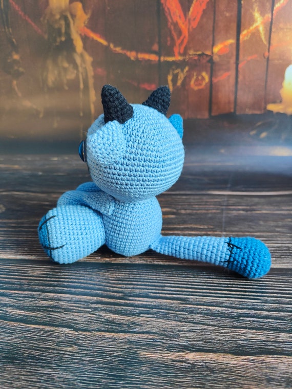 Evil top cat toy