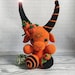 Baphomet, crochet Baphomet, creepy, occult decor