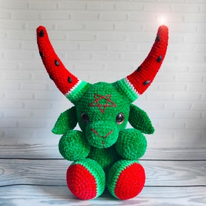 Baphomet, Baphomet watermelon, occult toy, pentagram