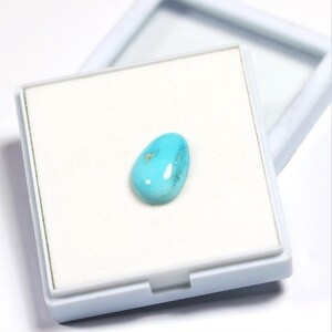 Sleeping Beauty Turquoise Cabochon: Natural Arizona Gemstone (9.40 Carat) image 7