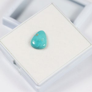 Sleeping Beauty Turquoise Cabochon, Natural Arizona Turquoise Cab For Jewelry.