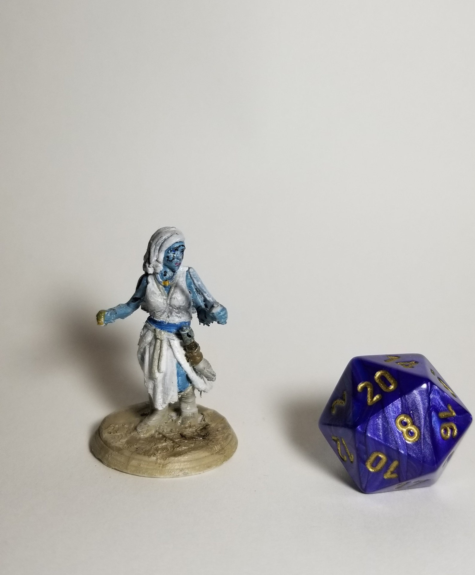 Custom Painted 3D printed D&D Mini | Etsy
