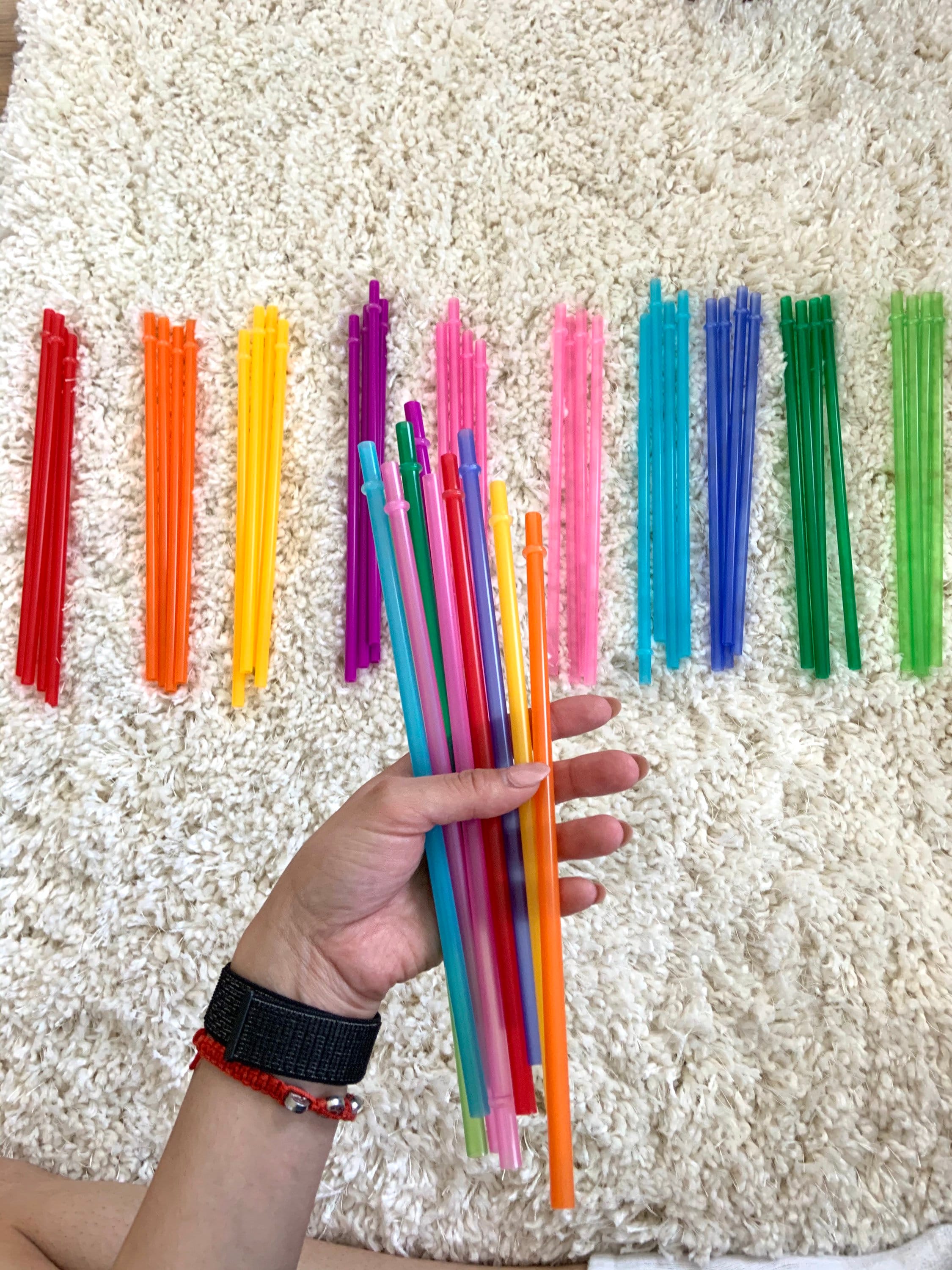 reusable glass tumbler with straw