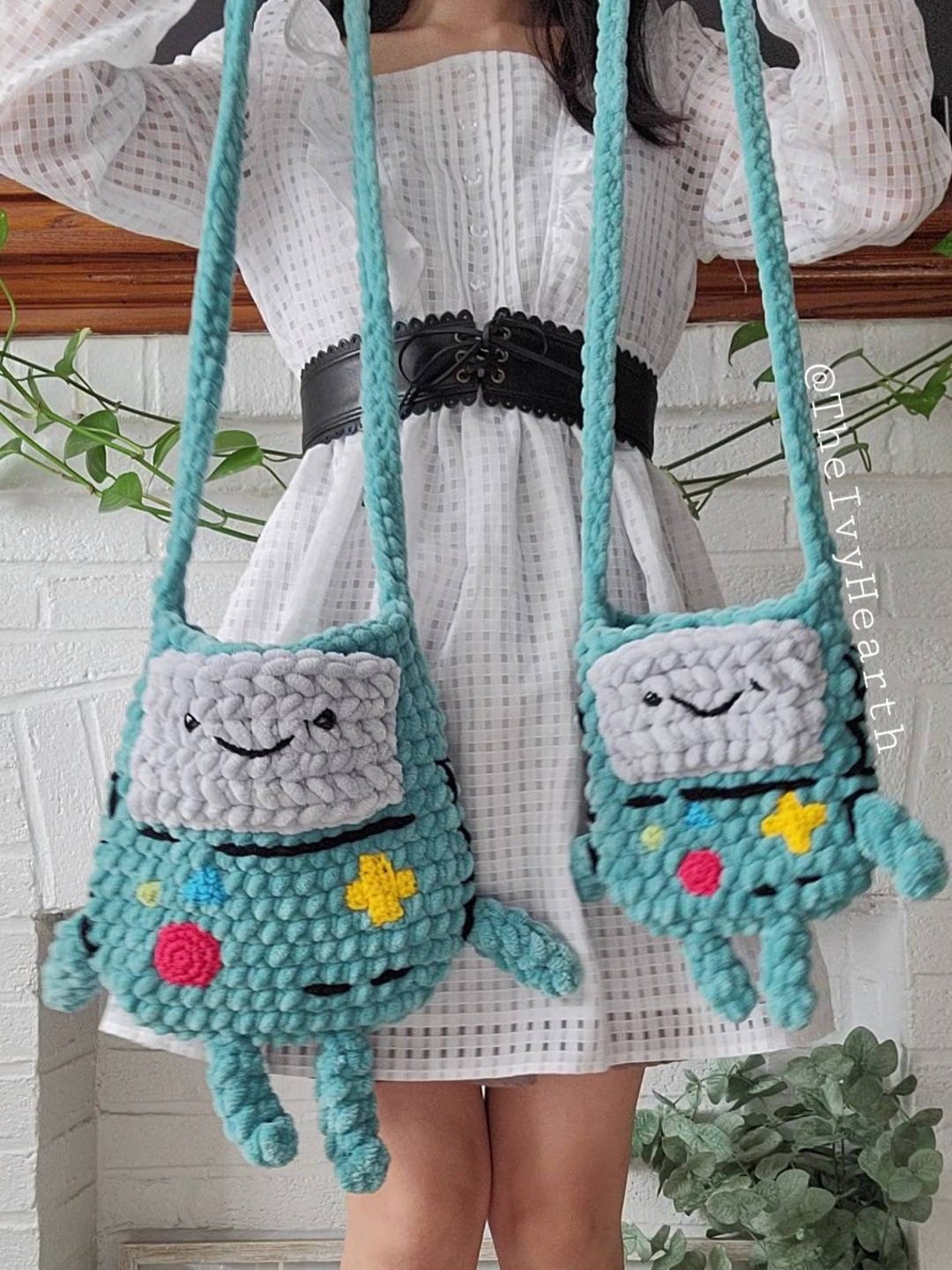 Handmade Crochet BMO Shoulder Bag Amigurumi Bag BMO | Etsy