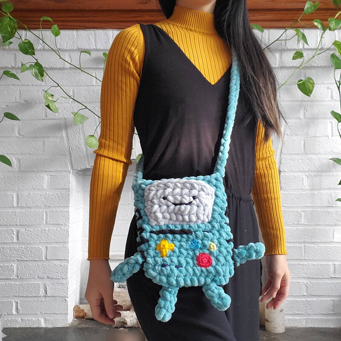 Handmade Crochet BMO Shoulder Bag Amigurumi Bag BMO | Etsy