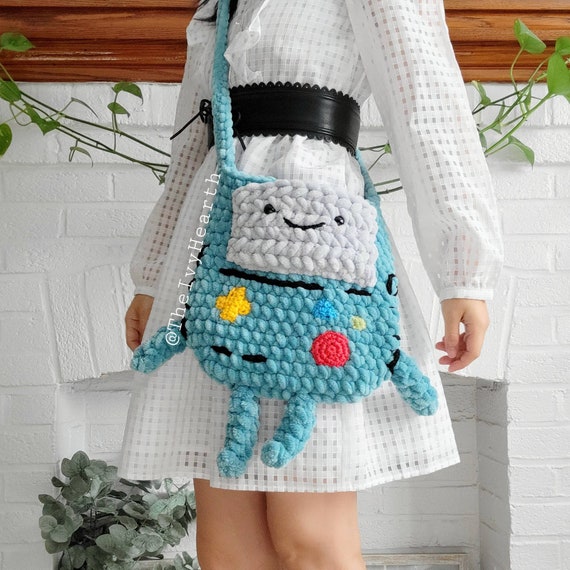 Handmade Crochet BMO Shoulder Bag Amigurumi Bag BMO | Etsy