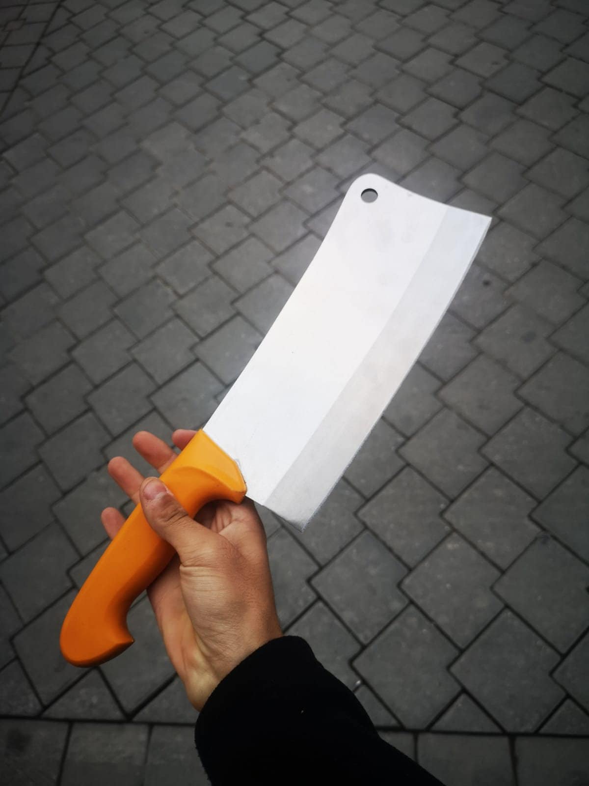 1pc Meat Cleaver For Meat Cutting, kitchen knife，Knife High Carbon Steel  Hand Forged, Household Knife