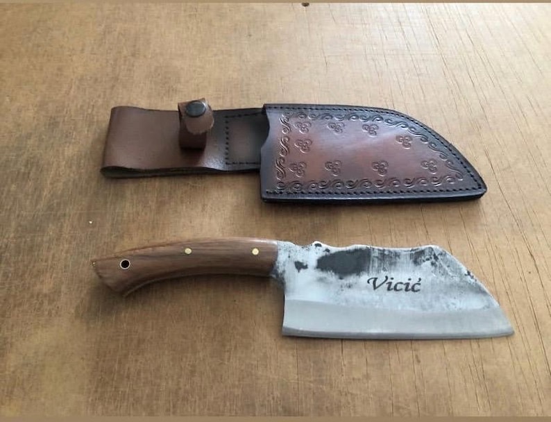 HandcraftedArtKnives Serbian Chef's Knife