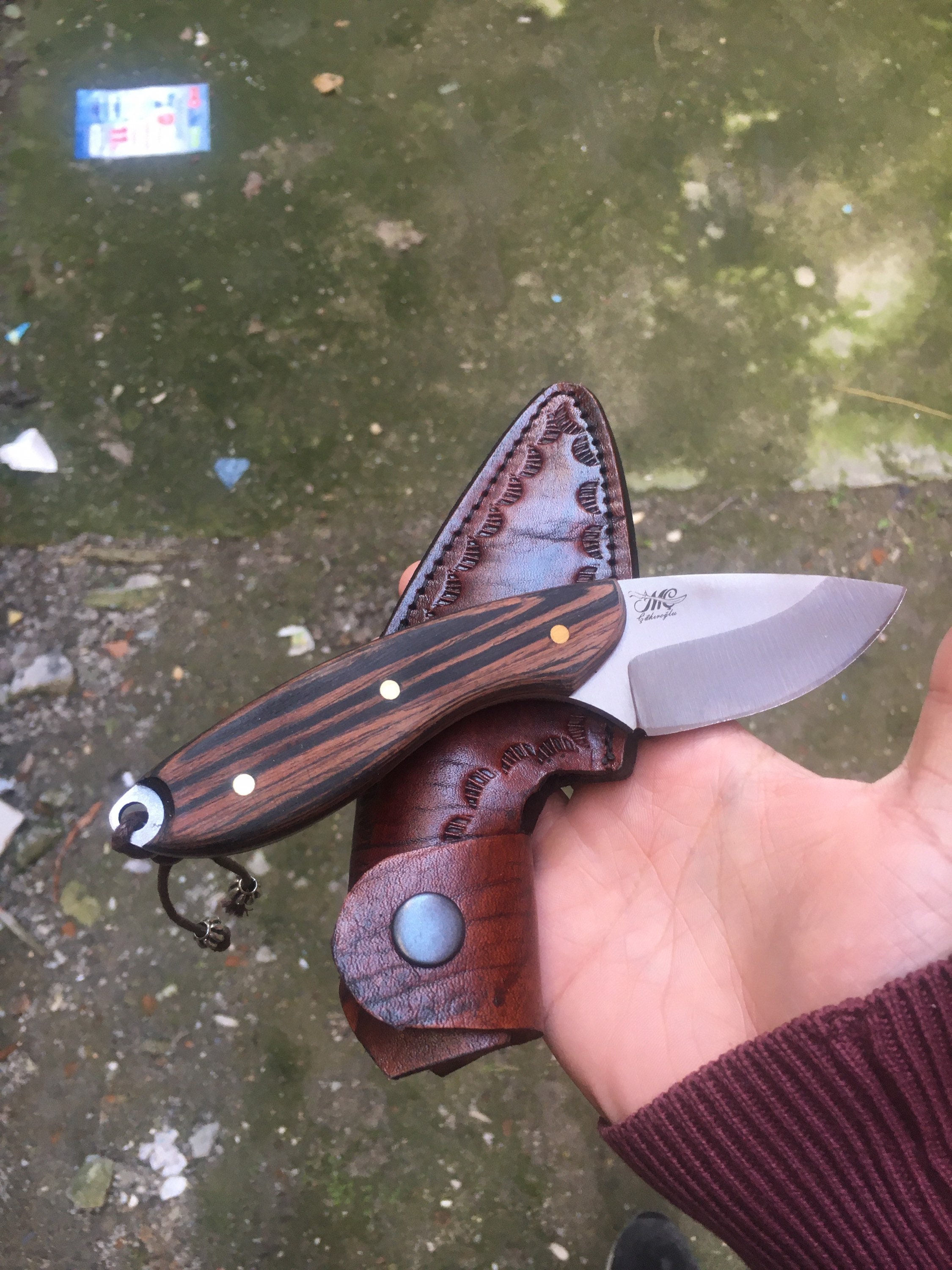 Custom Camping Knife Custom Handmade Handcrafted Hunting Knife Etsy