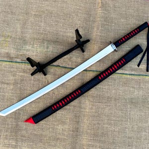 Custom Real Katana Samurai Sword Stainless Steel Japanese Sword Gift for Men Wedding Gift Groom Unique Anniversary Gifts for Boyfriend Gift