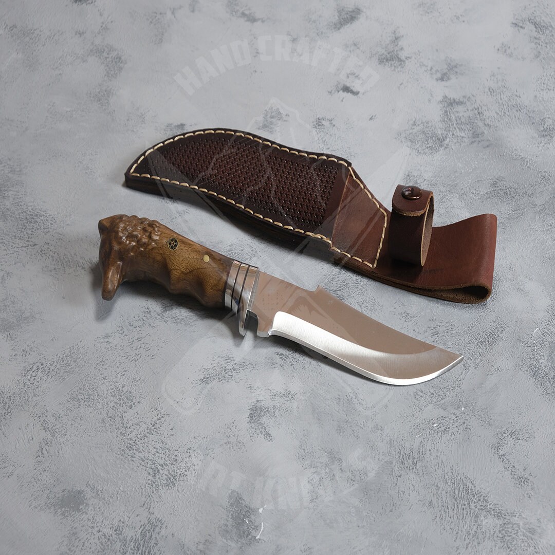 Franklin handmade knives-carbon-stainless steel-(Free handcrafted leather  sheaths) 100% made in America