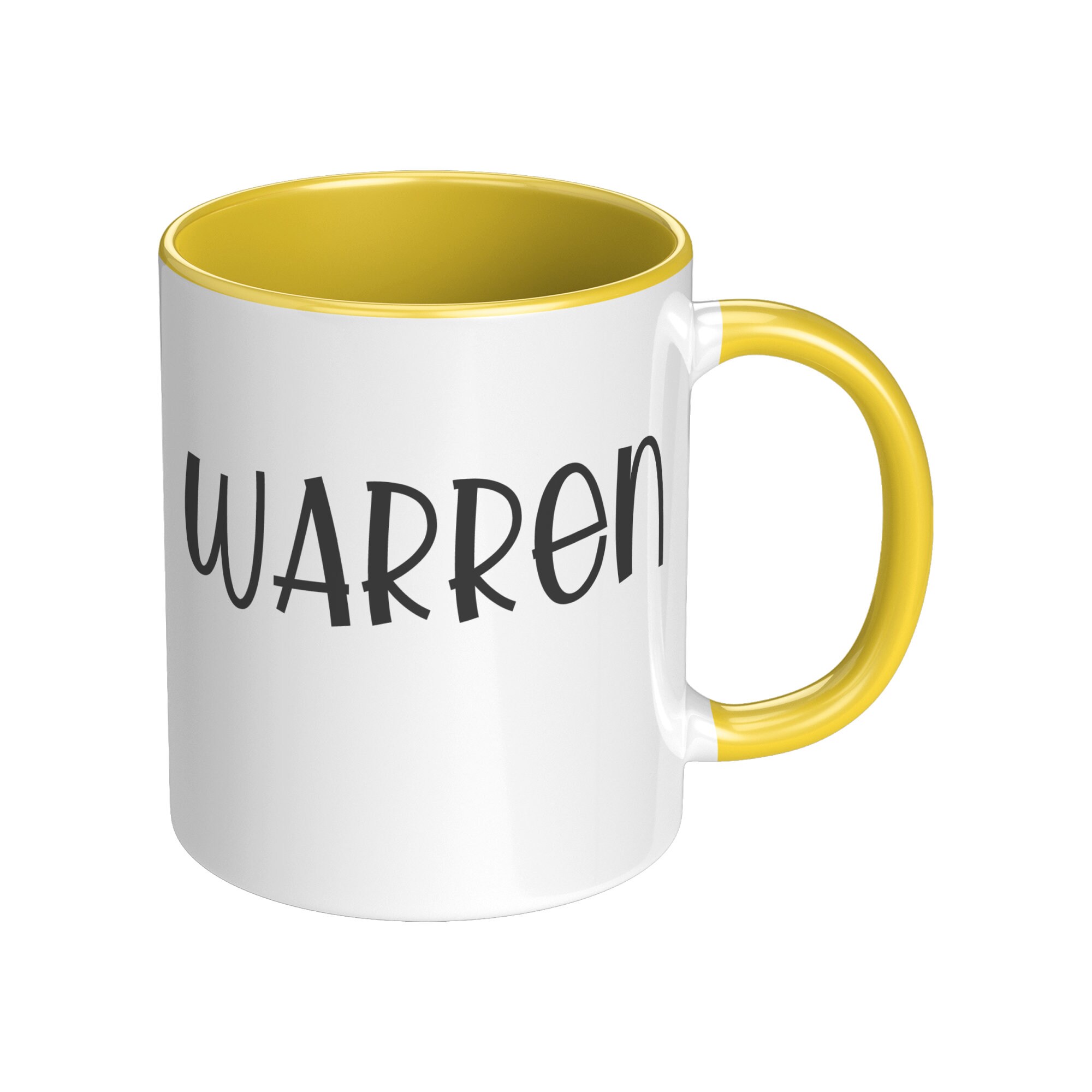 Personalized Initial Name 11oz Mug Alphabet W Mug gift mug Etsy