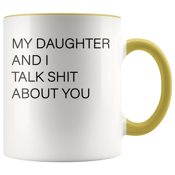Funny Mug For auntie Gift For Dad gift for aunt My Uncle and I Talk Shit About You Mug Gift For Mom