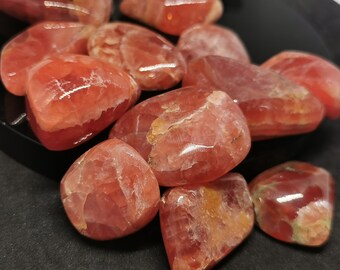 Rhodochrosit Trommelsteine - hochwertige Qualität