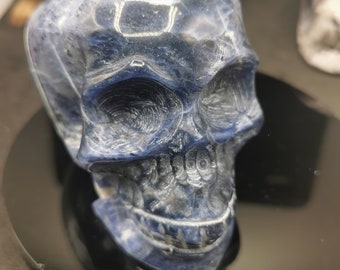 Sodalite Skull