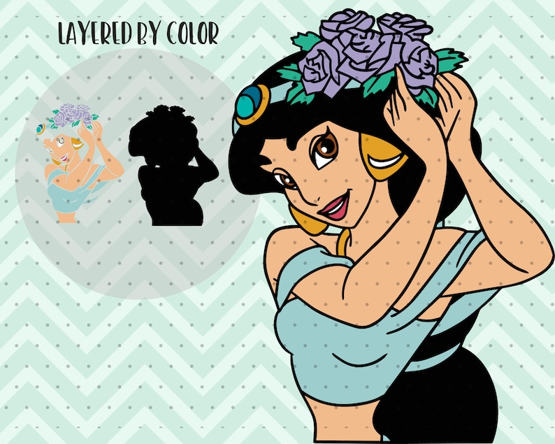 Free Free 128 Disney Princess Layered Svg SVG PNG EPS DXF File