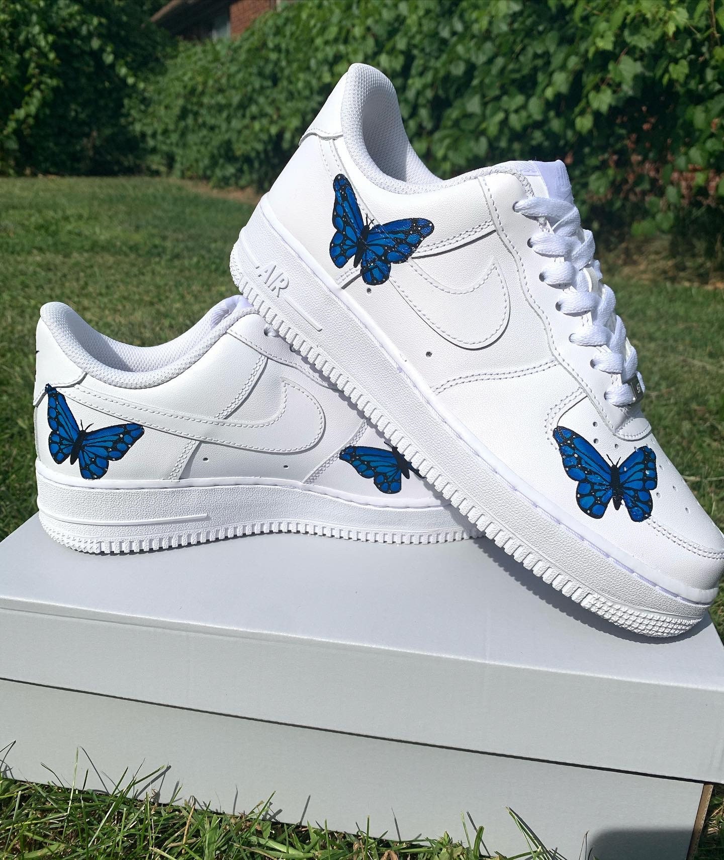 Custom Shoe Air Force 1 Butterfly edition Butterfly Beauties | Etsy België