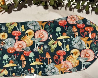 Mushroom Queen | Tarot Card Wrap | Tarot Bag | Divination | Witch Gift | Witch Aesthetic