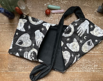 Tarot Card Wrap  | Tarot Card Holder | Tarot Card Bag | Tarot Purse | Tarot Pouch | Spiritual | Magic | Gift | Divination