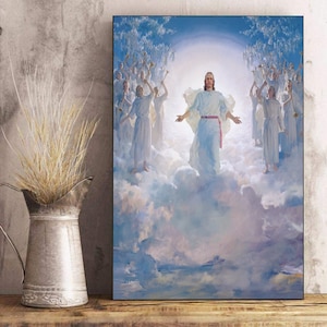 The Second Coming / Christ Pictures / Jesus Wall Art / Gift for ...