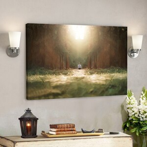 Come Follow Me - Jesus Christ Art - Jesus Canvas Poster - Jesus Wall Art - Christ Pictures - Gift For Christian