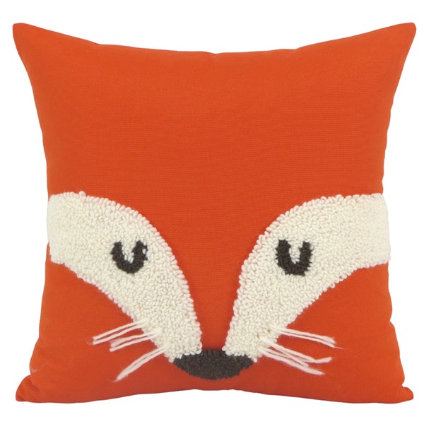 Fox Pillow Cover Etsy