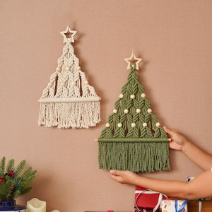 Pattern Macrame Christmas Tree PDF Tutorial, Macrame Ebook, Macrame For Beginner, Macrame Instructions, Macrame Pattern Pdf, Xmas Gift P20 image 6