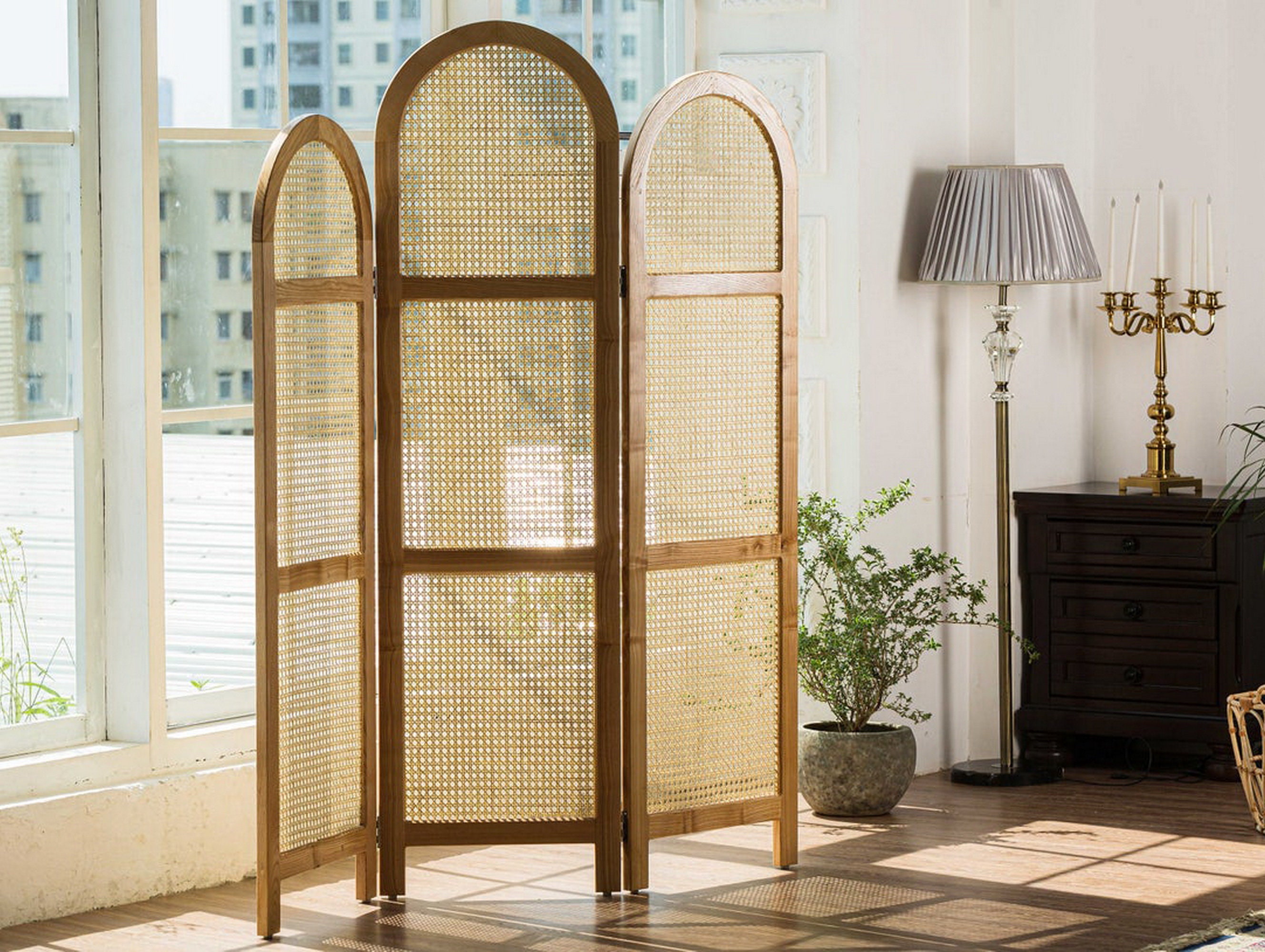 Handmade Rattan Room Divider Rattan Furniture Vintage Room Etsy